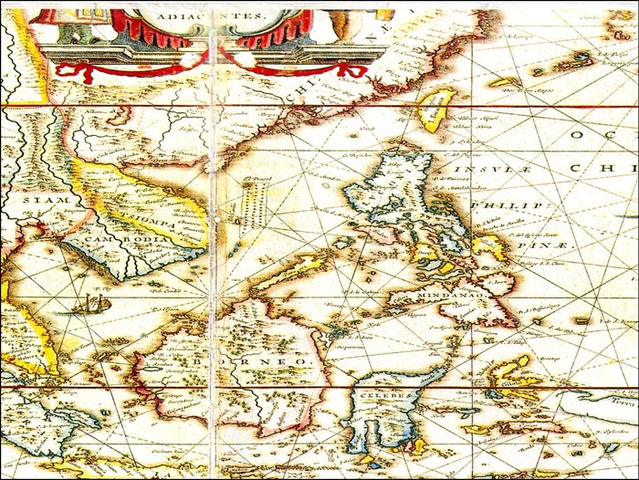 Bản đồ hàng hải châu Âu thế kỷ 15, 16 đánh dấu quần đảo Hoàng Sa, Trường Sa của Việt Nam (nguồn: biengioilanhtho.gov.vn)
