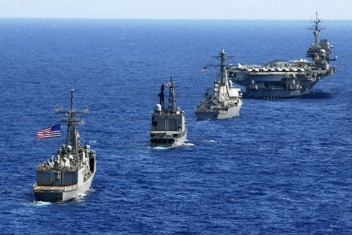 Lực lượng tàu chiến, tàu sân bay Mỹ tham dự tập trận Thái Bình Dương năm 2010