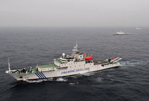 3 tàu Hải giám Trung Quốc đã từng thực hiện cái gọi là diễn tập biên đội tuần tra trên biển ngày 17/3 vừa qua, một động thái ẩn dấu nhiều âm mưu lấn lướt trong thời gian tới