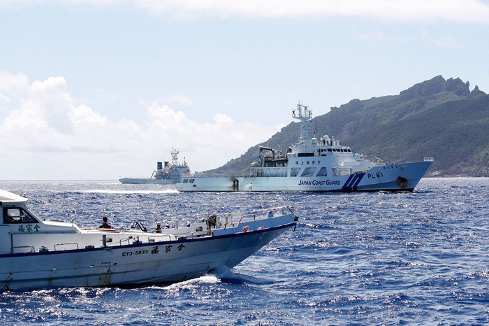 Ngăn chặn không cho các tàu Đài Loan lên đảo Senkaku