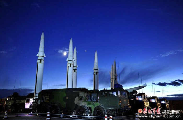 Một lữ đoàn tên lửa chiến lược của PLA được mệnh danh bách phát bách trúng (ảnh minh họa)