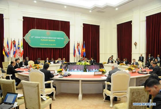 Hội nghị Ngoại trưởng ASEAN diễn ra tại Phnom Penh, Campuchia