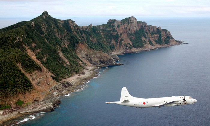 Máy bay trinh sát của Nhật Bản kiểm soát không phận khu vực nhóm đảo Senkaku