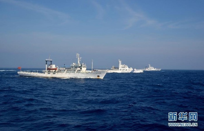 Tàu Ngư chính Trung Quốc vẫn liều lĩnh quay trở lại