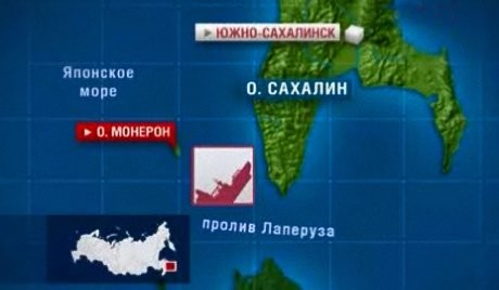 Vị trí tàu tuần tra Nga nổ súng vào tàu cá Trung Quốc và bắt 17 ngư dân nước này do xâm phạm lãnh hải, đánh bắt trái phép trong vùng đặc quyền kinh tế của Nga