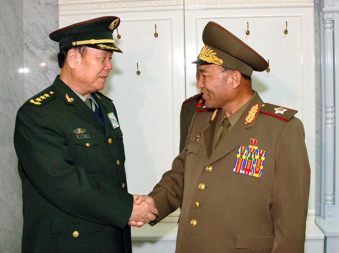 Tiếp Phó chủ tịch Quân ủy trung ương Trung Quốc Quách Bá Hùng
