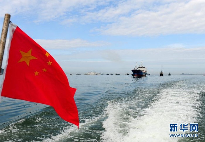 30 tàu cá Trung Quốc đang kéo về cảng Tam Á