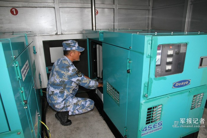 Quân Trung Quốc trang bị máy phát điện cho lực lượng chốt giữ trái phép trên Đá Ga Ven