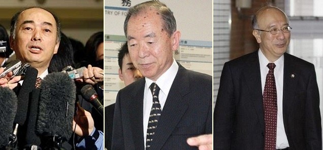 3 quan chức cấp cao được dự kiến sẽ trở thành tân Đại sứ Nhật Bản tại Mỹ, Trung Quốc, Hàn Quốc