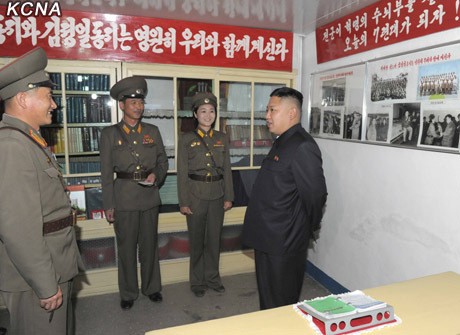 Nhà lãnh đạo Bắc Triều Tiên tham quan phòng truyền thống