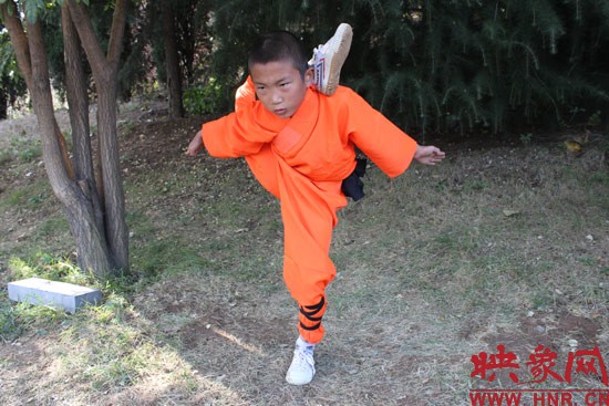 Luyện kungfu Thiếu Lâm từ thủa nhỏ