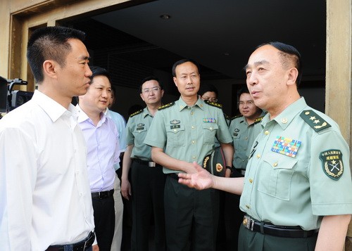 Điền Tu Tư, nguyên Chính ủy đại quân khu Thành Đô được bổ nhiệm Chính ủy Quân chủng Không quân