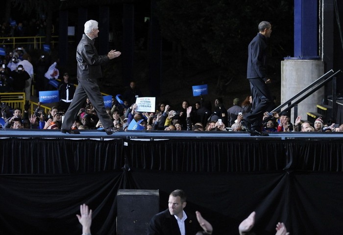 Bill Clinton hỗ trợ nhiệt tình chiến dịch tái tranh cử của ông Obama