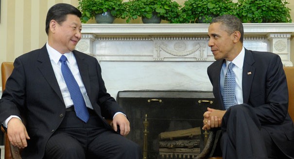 Phó chủ tịch nước Trung Quốc Tập Cận Bình hội kiến Tổng thống Hoa Kỳ Barack Obama tại Nhà Trắng