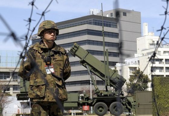 Nhật Bản đã triển khai hệ thống tên lửa đánh chặn PAC-3 trên đất liền