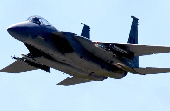 Chiến đấu cơ F-15 (Hình minh họa)