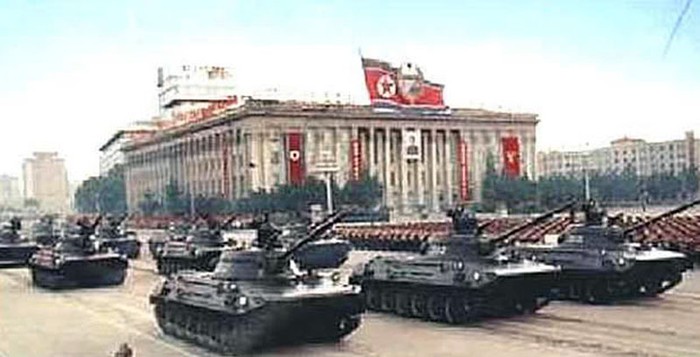 Lực lượng tăng - thiết giáp Bắc Triều Tiên (ảnh minh họa)