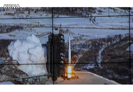 Unha-3 được phóng đi từ căn cứ Tongchang-ri tây bắc Bắc Triều Tiên