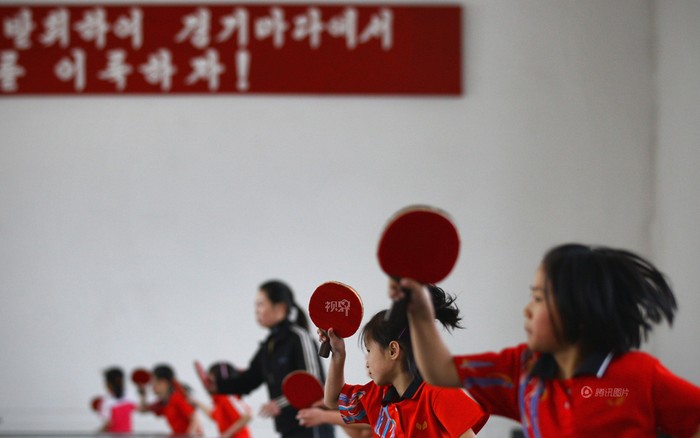 Các tài năng thể thao Bắc Triều Tiên được ươm mầm từ rất sớm