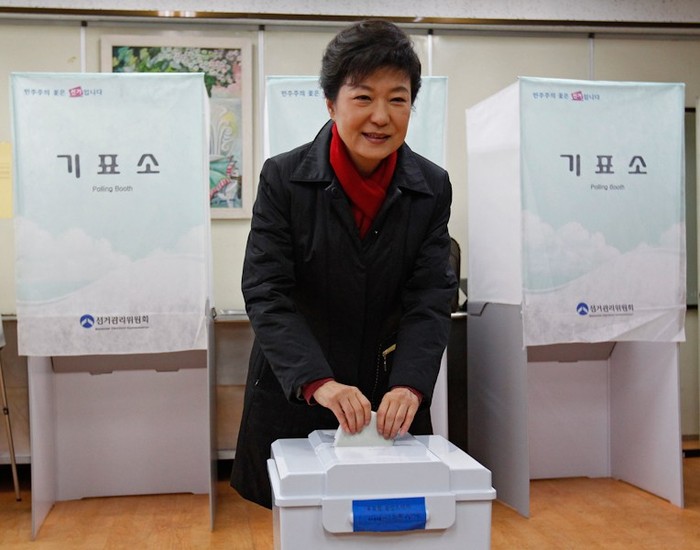 Thực hiện quyền công dân, bầu ra Tổng thống mới sau những nỗ lực không mệt mỏi để quay trở lại Điện Cheongwadae