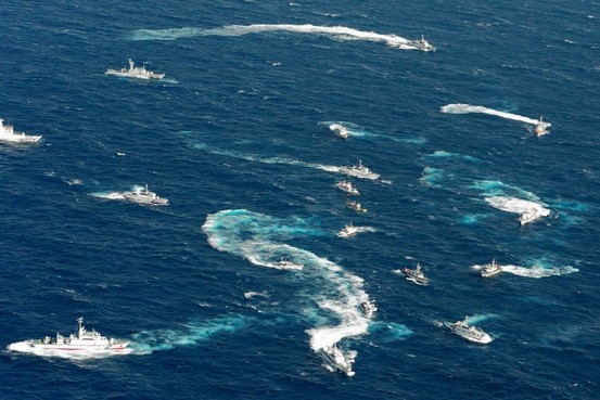 Không chỉ Trung Quốc, ngay cả đảo Đài Loan cũng tuyên bố chủ quyền đối với nhóm đảo Senkaku. Ngày 25/9 đã xảy ra trận chiến vòi rồng giữa Cảnh sát biển Nhật Bản với Cảnh sát biển Đài Loan trên biển Hoa Đông