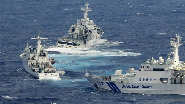 Tàu Cảnh sát biển Nhật Bản rượt đuổi tàu Hải giám trên vùng biển phụ cận Senkaku