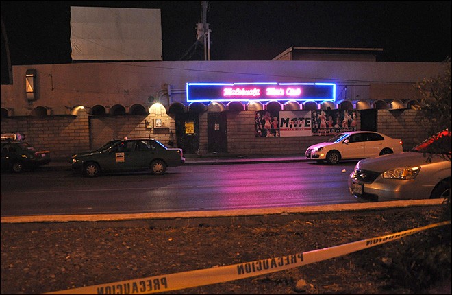 Hiện trường một vụ xả súng tại quán bar ở Mexico (ảnh minh họa)