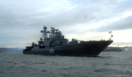 Tàu Hải quân Nga (hình minh họa)