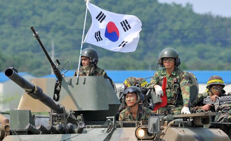 Lính tăng thiết giáp Hàn Quốc