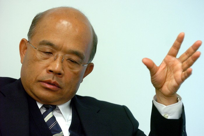 Tô Trinh Xương, Chủ tịch đảng Dân chủ tiến bộ (DPP) đối lập tại Đài Loan