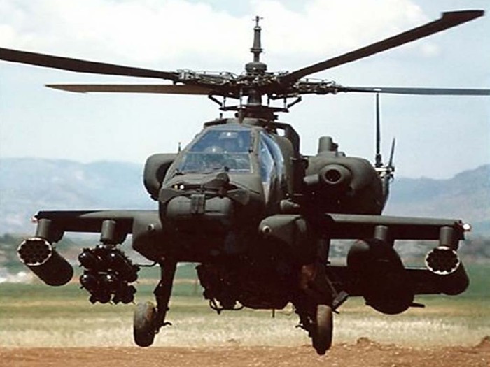 Trực thăng vũ trang tấn công Apache (hình minh họa)