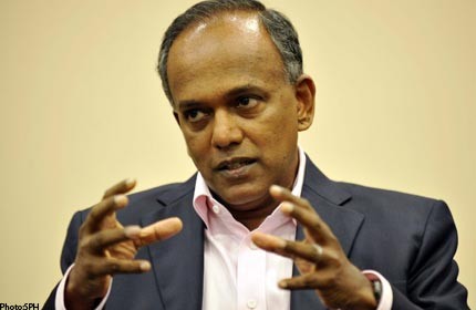 Ngoại trưởng Singapore Shanmugam