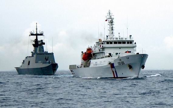 Đài Loan phái 1 tàu chiến cùng 3 tàu Cảnh sát biển ra vùng biển giáp ranh với Philippines "tuần tra, bảo vệ ngư dân" hôm 11/5