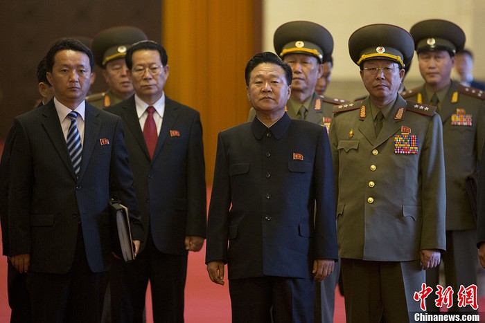 Đoàn đại biểu cấp cao Bắc Triều Tiên đang ở thăm Trung Quốc