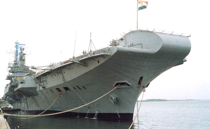 Tàu chiến Ấn Độ (hình minh họa)