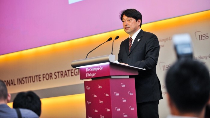 Bộ trưởng Quốc phòng Nhật Bản phát biểu tại Shangri-la lần thứ 12