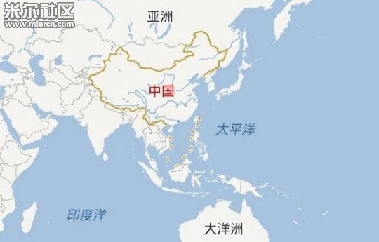 Bản đồ đường lưỡi bò hoang đường và phi pháp của Trung Quốc hòng nuốt trọn Biển Đông được 1 lưu học sinh Hàn Quốc vạch trần trên trang Miercn, Thiết huyết