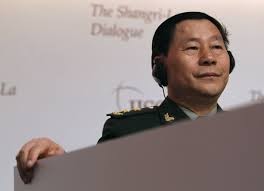 Ông Thích Kiến Quốc, Phó tổng tham mưu trưởng Trung Quốc phát biểu tại đối thoại an ninh Shangri-la lần thứ 12