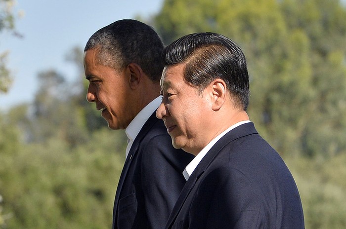 Ông Obama và ông Tập Cận Bình tại Sunnylands, California