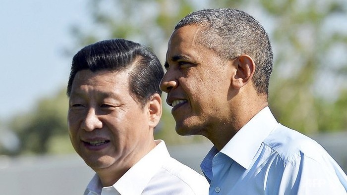 Ông Obama và Tập Cận Bình tại Sunnylands, California