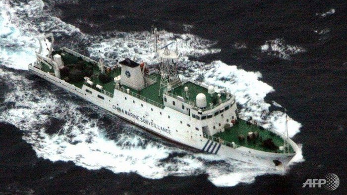 Tàu Hải giám Trung Quốc (hình minh họa)