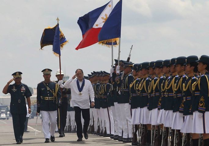Ông Aquino đưa ra tuyên bố trên khi tham dự lễ kỷ niệm ngày thành lập Không quân Philippines hôm qua 1/7