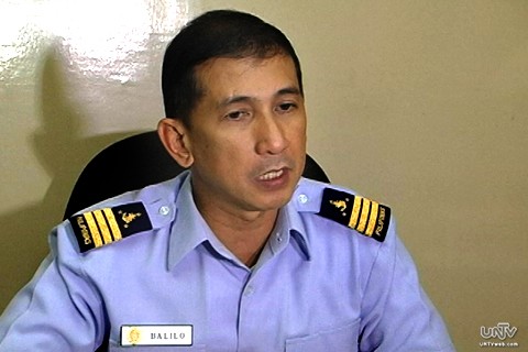 Người phát ngôn Cảnh sát biển Philippines, Trung tá Armand Balilo