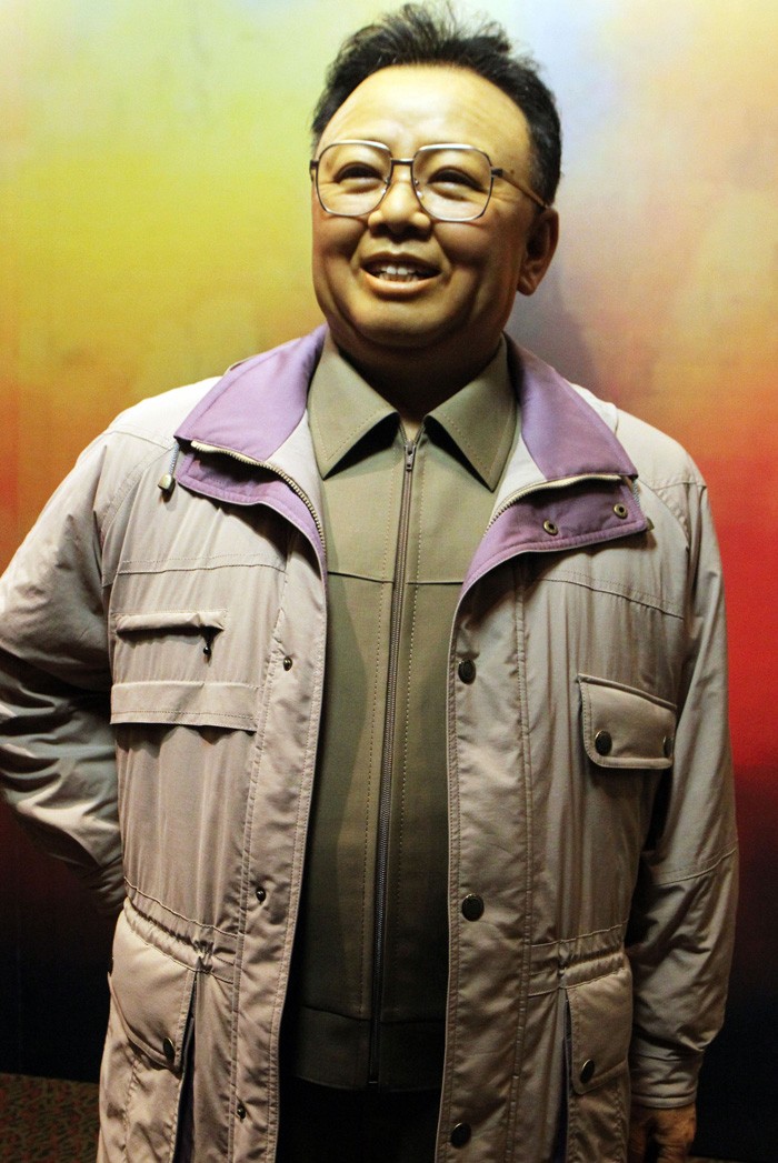 Bức tượng nhà lãnh đạo quá cố Kim Jong-il giống y như thật