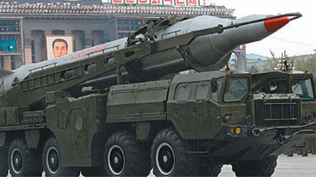Tên lửa Musudan Bắc Triều Tiên (hình minh họa)