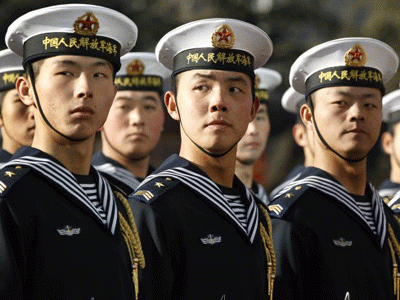 Lính hải quân Trung Quốc.