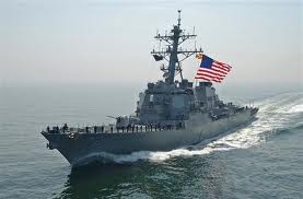 Tàu khu trục tàng hình mang tên lửa USS Mahan được hạm đội 6 hải quân Mỹ điều động ở lại Địa Trung Hải trực chiến, sẵn sàng tham gia tấn công Syria nếu có lệnh.