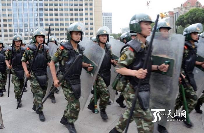 Cảnh sát vũ trang, lực lượng phụ trách chống khủng bố tại Trung Quốc.