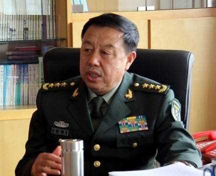 Ông Phạm Trường Long, Phó chủ tịch Quân ủy trung ương đảng Cộng sản Trung Quốc, lon Thượng tướng.
