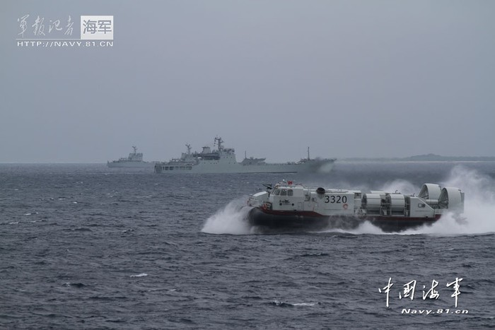 Hạm đội Nam Hải, Trung Quốc tập trận gây căng thẳng trên Biển Đông.